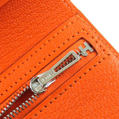 ◇hermes Bearn Compact Chevre Silver Hardware Purchased In 2025 Compact Wallet