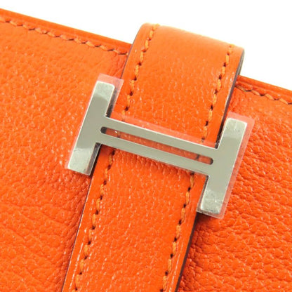 ◇hermes Bearn Compact Chevre Silver Hardware Purchased In 2025 Compact Wallet
