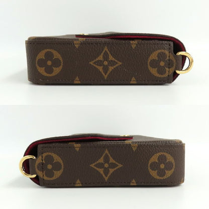 Louis Vuitton Pochette Félicie M81896 Monogram Chain Shoulder Clutch