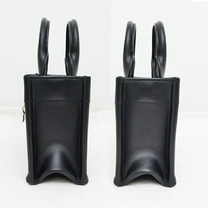Dior Book Tote Handbag Mini Shoulder Macro Kana Jukafu Black S55730whp_m