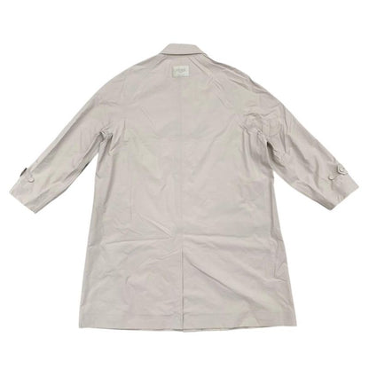 Fendi Long Coat Logo Jacket Ff0699 AMYZ F0gqk 52 Size Nylon Gray Beige Fendi