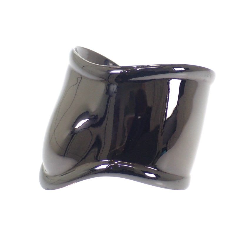 Tiffany & Co Bone Cuff Bangle Bracelet Ruthenium Women's Right