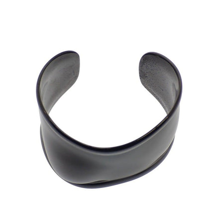 Tiffany & Co Bone Cuff Bangle Bracelet Ruthenium Women's Right