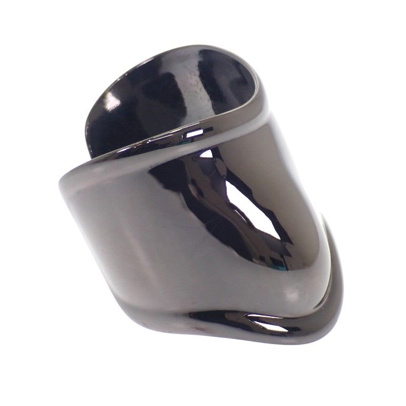 Tiffany & Co Bone Cuff Bangle Bracelet Ruthenium Women's Right