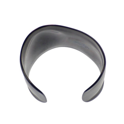 Tiffany & Co Bone Cuff Bangle Bracelet Ruthenium Women's Right