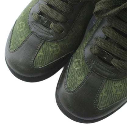 Louis Vuitton Monogram Mini Sneakers Canvas Leather Low Cut 36.5 23.5cm