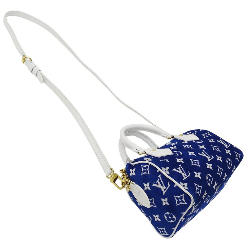 Louis Vuitton Bag Monogram Jacquard Velvet Women's Brand Handbag Shoulder Bag