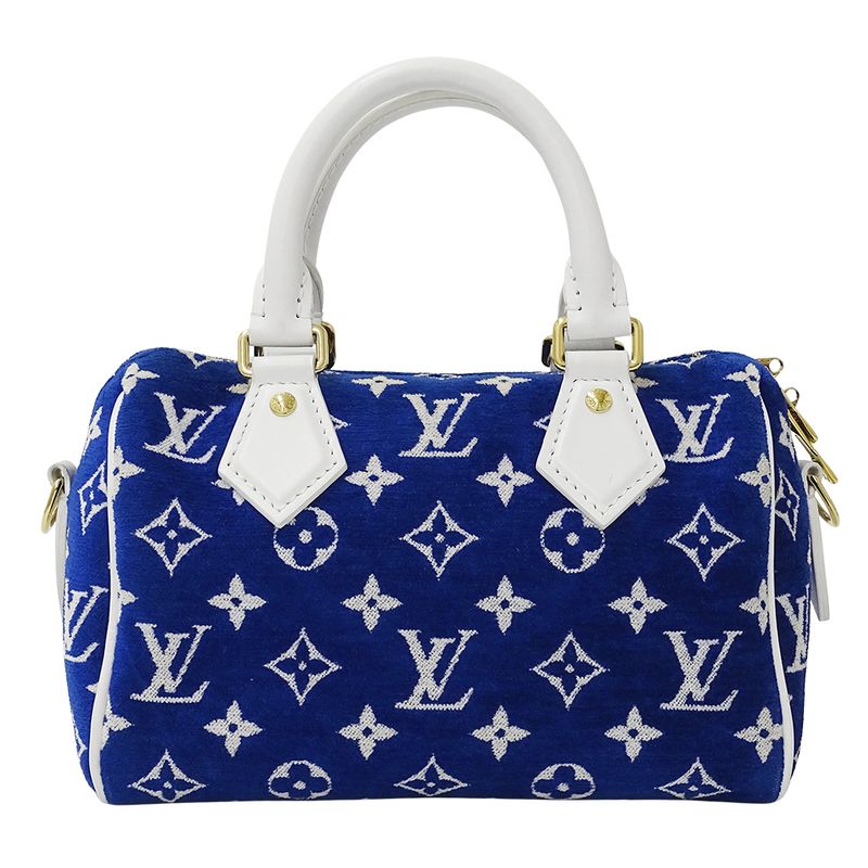 Louis Vuitton Bag Monogram Jacquard Velvet Women's Brand Handbag Shoulder Bag