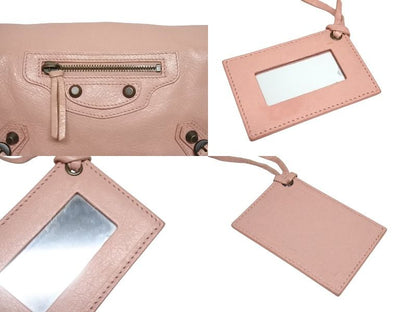 Balenciaga Shoulder Bag Classic Tool Kit Leather Pink — view 3