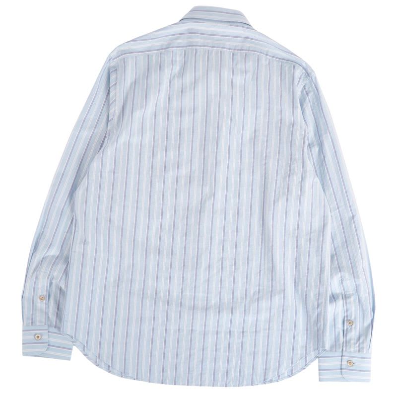 Gucci Shirt Long Sleeve GG Embroidery Stripe Co