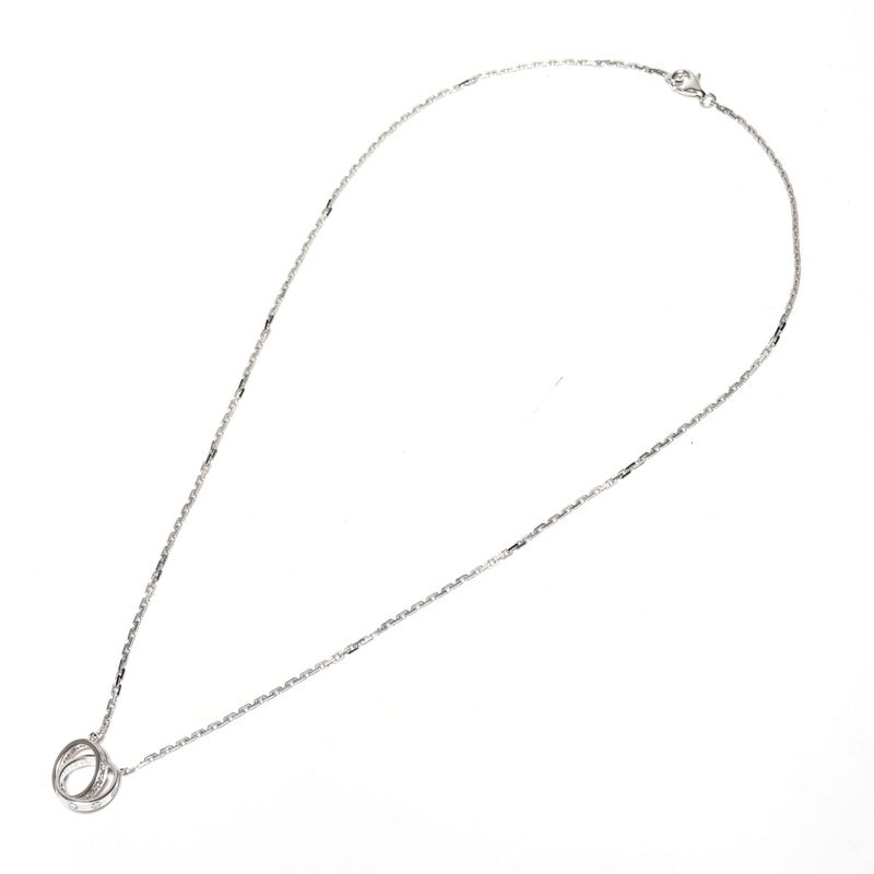 Cartier Necklace Baby Love 18K White Gold Diamond