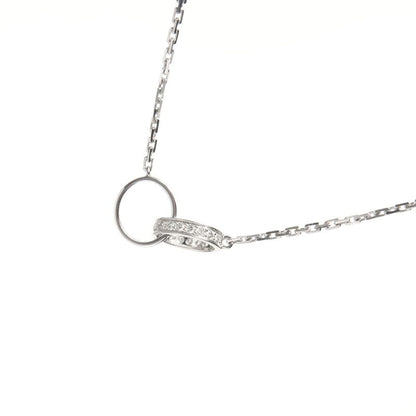 Cartier Necklace Baby Love 18K White Gold Diamond
