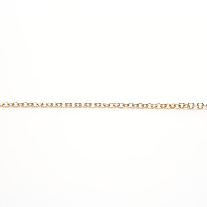Tiffany & Co. Necklace Metro Cross Mini Diamond 18K