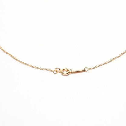 Tiffany & Co. Necklace Metro Cross Mini Diamond 18K