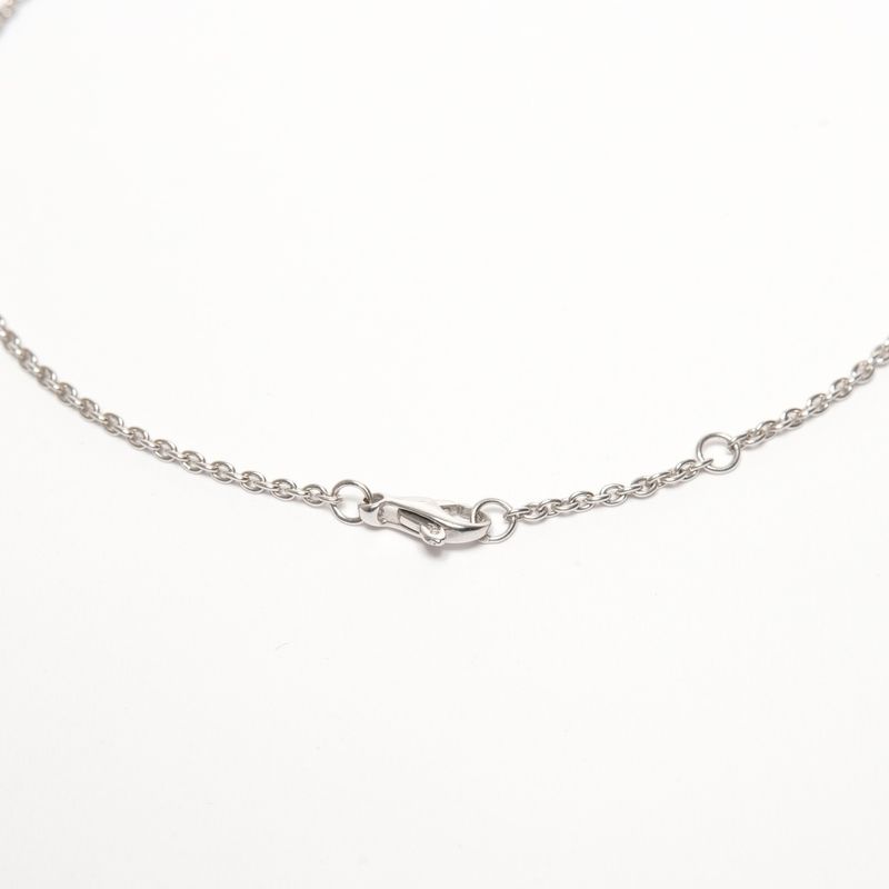 Chanel Necklace Diamond Camellia 750 18K WG