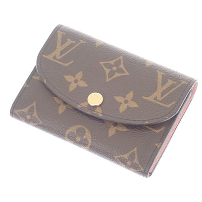 Louis Vuitton Portomone Rosalie Coin Case Monogram Canvas Pink Rose