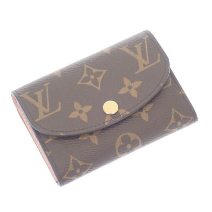 Louis Vuitton Portomone Rosalie Coin Case Monogram Canvas Pink Rose