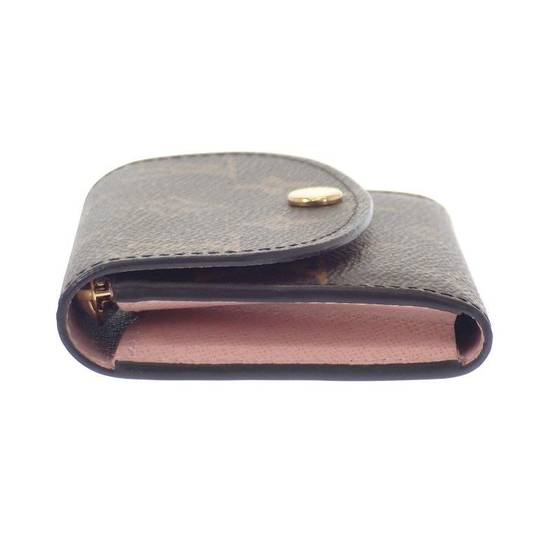 Louis Vuitton Portomone Rosalie Coin Case Monogram Canvas Pink Rose