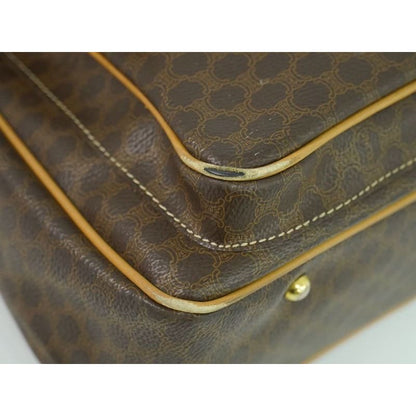 Celine Macadam Handbag Brown Bag