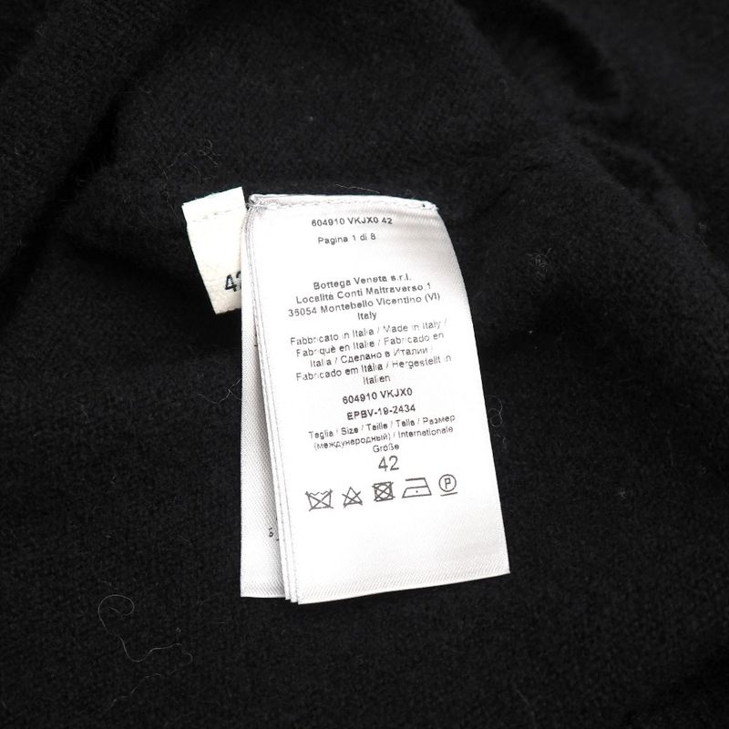 Bottega Veneta Icon Knit 42 All Cashmere Sweater Crew