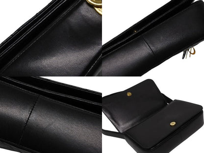Dior Cannage Bag Lambskin Black Gold — view 7