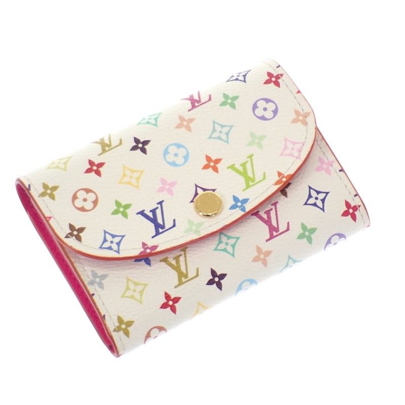 Louis Vuitton Portomone Rosalie Coin Case Monogram Multicolor Canvas