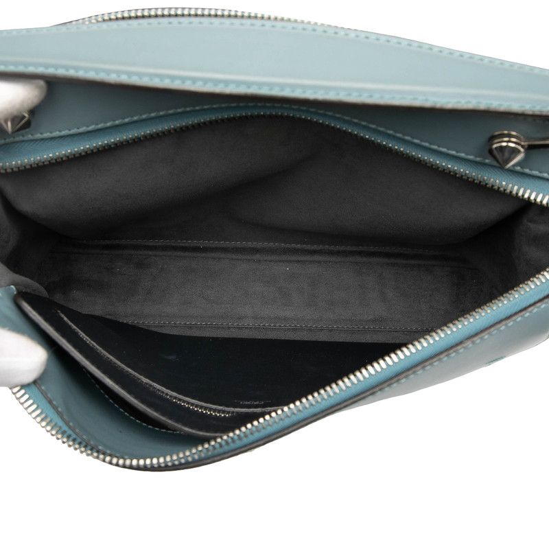 Fendicom Handbag Shoulder Bag 2WAY 8bn293 Blue Leather Ladies Fendi