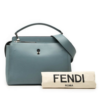 Fendicom Handbag Shoulder Bag 2WAY 8bn293 Blue Leather Ladies Fendi
