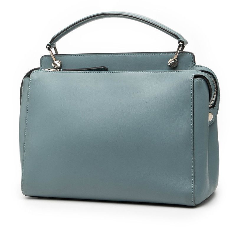 Fendicom Handbag Shoulder Bag 2WAY 8bn293 Blue Leather Ladies Fendi