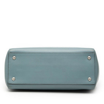 Fendicom Handbag Shoulder Bag 2WAY 8bn293 Blue Leather Ladies Fendi