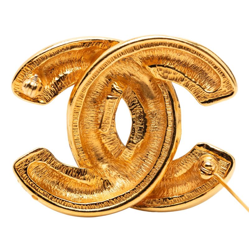 Chanel Coco Mark Matelasse Gold Plated Women's Chanel