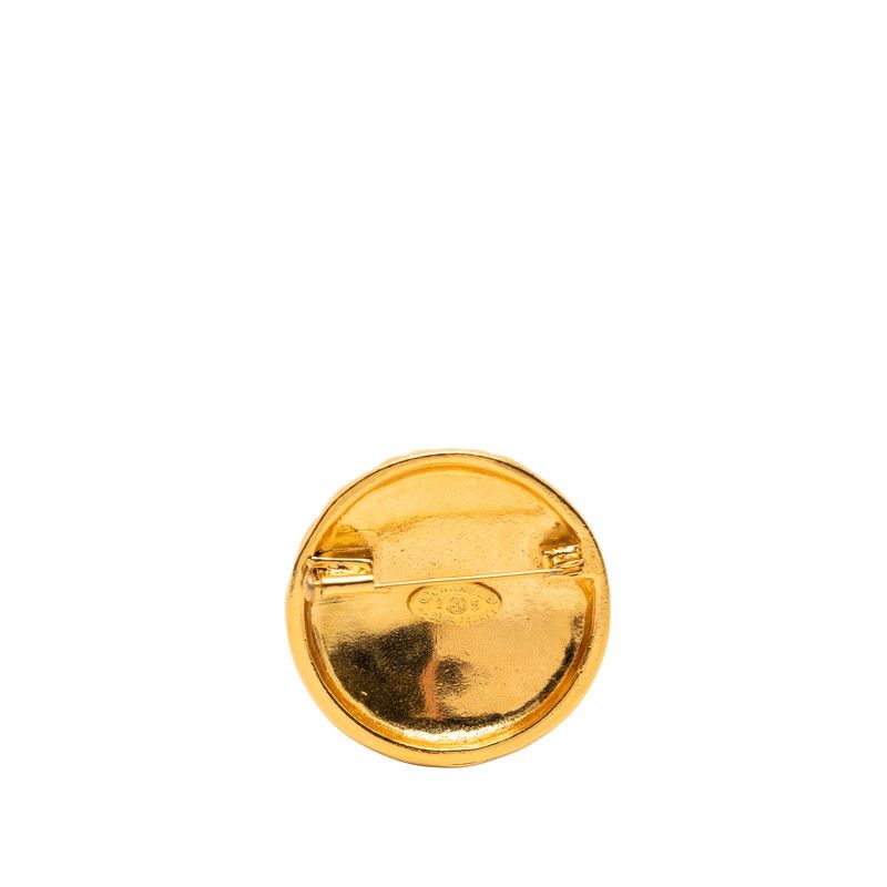 Chanel Coco Mark Matelasse Gold Plated Women's Chanel