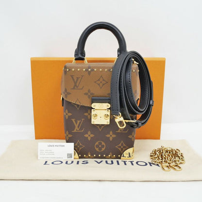 Louis Vuitton Camera Box Monogram Reverse M82465 RFID Shoulder Bag Hand