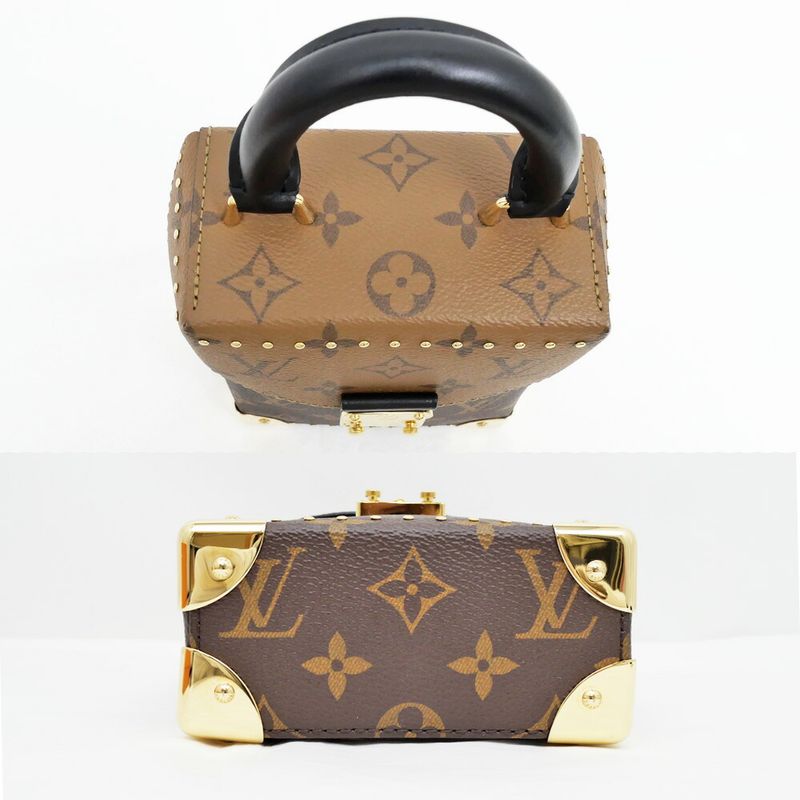 Louis Vuitton Camera Box Monogram Reverse M82465 RFID Shoulder Bag Hand