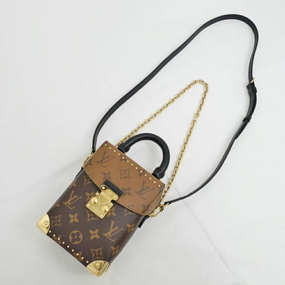 Louis Vuitton Camera Box Monogram Reverse M82465 RFID Shoulder Bag Hand