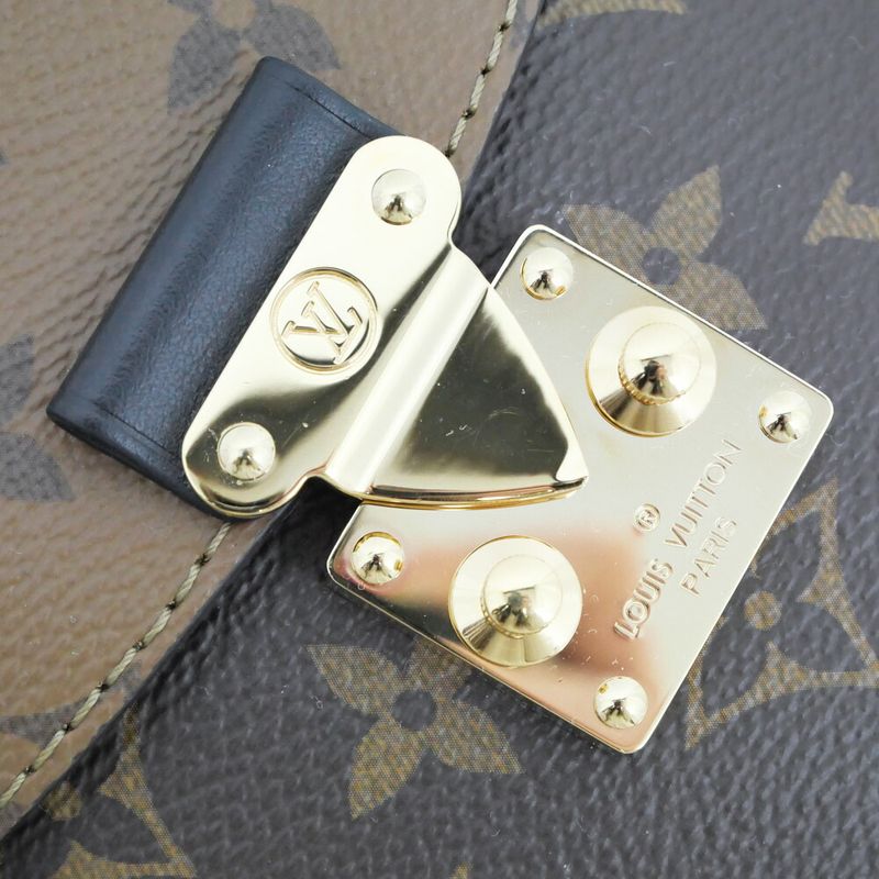 Louis Vuitton Camera Box Monogram Reverse M82465 RFID Shoulder Bag Hand