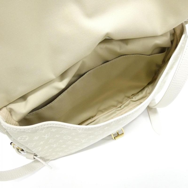 Louis Vuitton Monogram Mini Lin Saumur 30cm (11.81in) M95314 Shoulder Bag