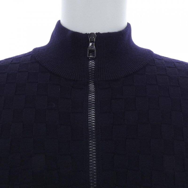 Louis Vuitton LVSE Damier Signature Zip Through Cardigan Hjn41wvor Cardigan