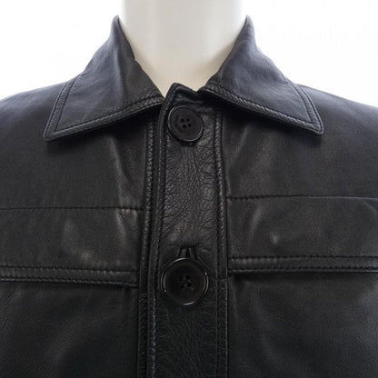 Saint Laurent 607790 Yc2oc Leather Jacket