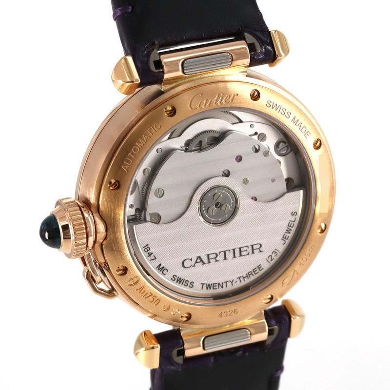 Cartier Pasha De Cartier PG D Wjpa0012 Pg/rg Automatic Volume