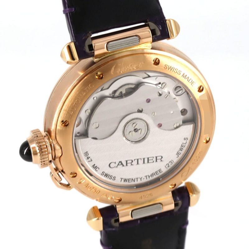 Cartier Pasha De Cartier PG D Wjpa0012 Pg/rg Automatic Volume