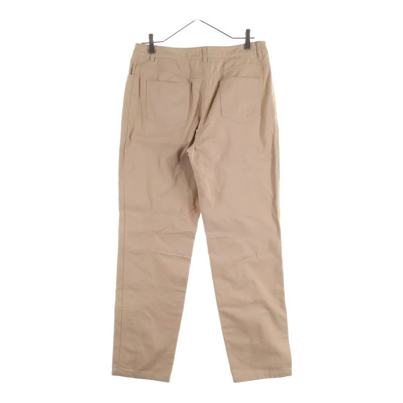 Chanel 01AW Tapered Color Pants Beige P18528v10604 Women's