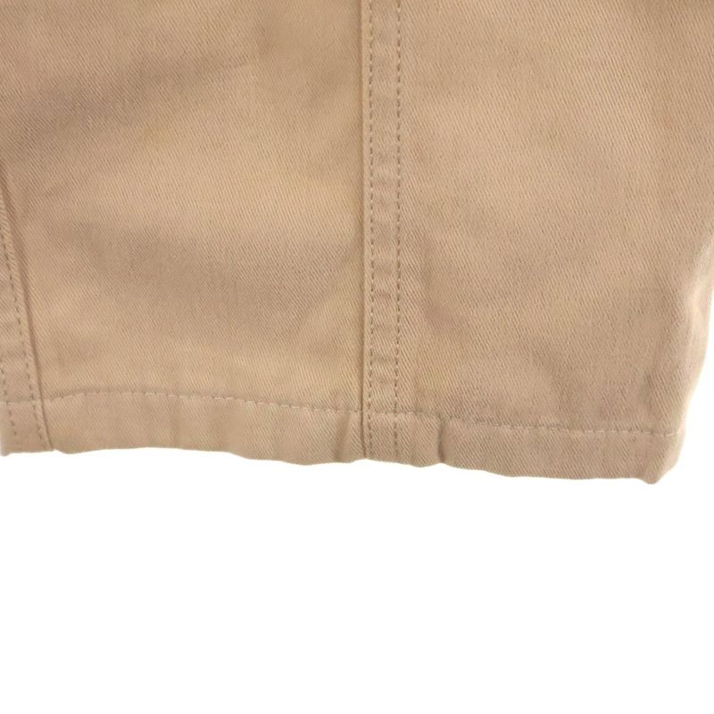 Chanel 01AW Tapered Color Pants Beige P18528v10604 Women's