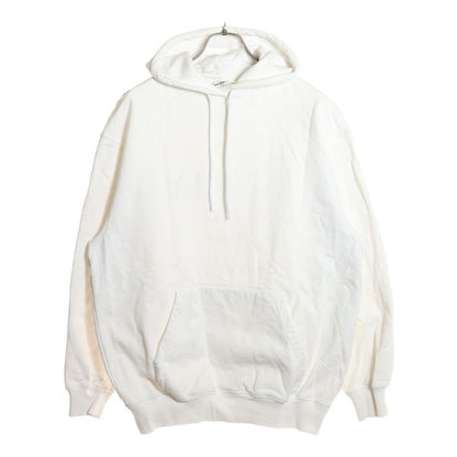 Balenciaga Back Logo Oversized Pullover Parka Hoodie Parka White 556113 Tav37