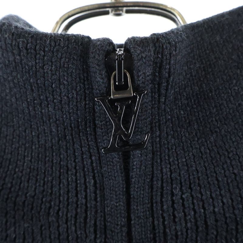 Louis Vuitton 22SS Signature Half-zip Knit Sweater Rm221m ZLL Hmn10w Signature