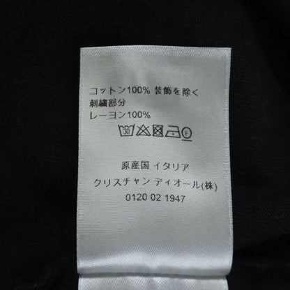 DIOR Front CD Logo Embroidery Cotton Short Sleeve T-shirt Cut And Sewn 943j605a0