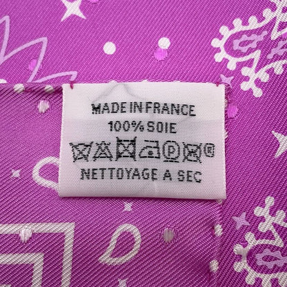 Hermes Scarf Carre 55 les Cles Bandana Silk Dot