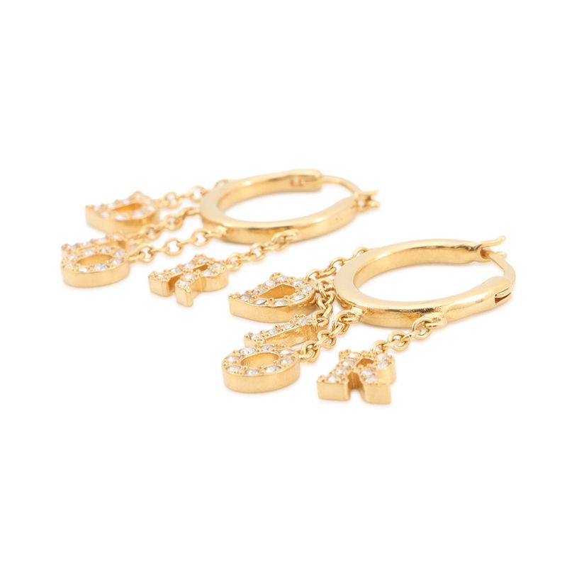 Dior Earrings Evolution Gold