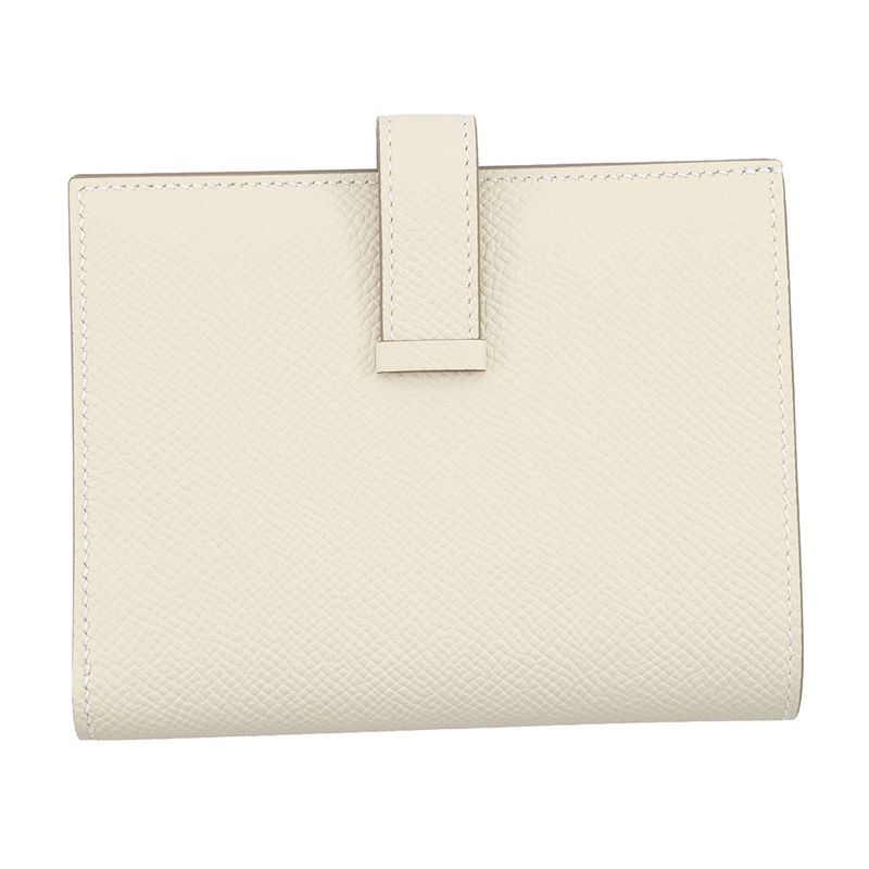 Hermes Bifold Wallet Bearn Compact Cles Gold Epsom