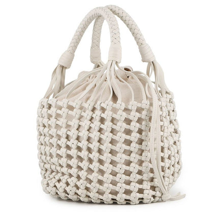 Bottega Veneta Tote Cavallino White